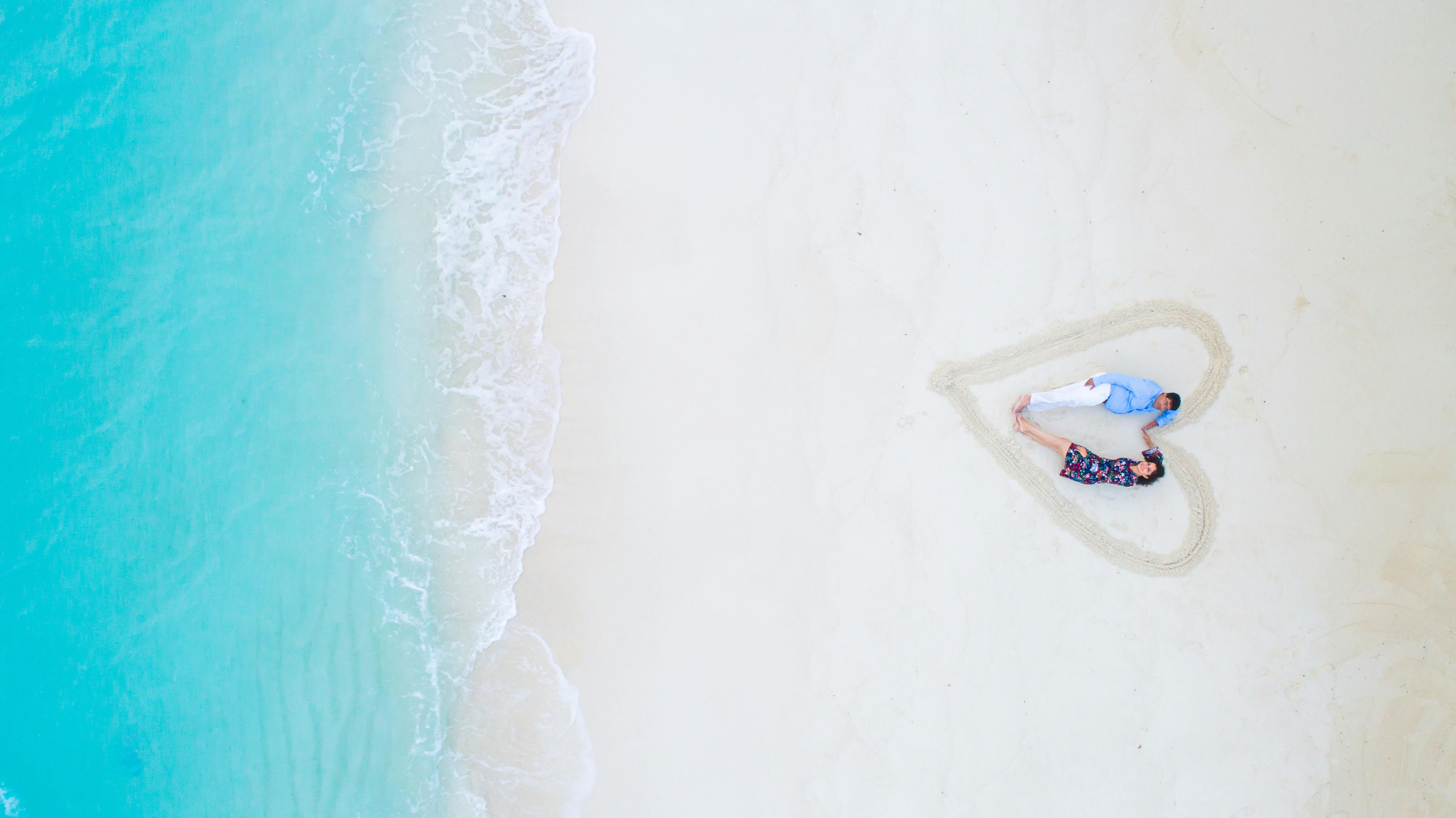 Couple on beach